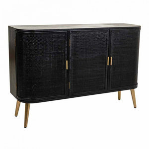 Sideboard Alexandra House Living Black MDF Wood 37 x 80 x 118 cm-0