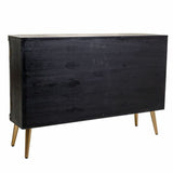 Sideboard Alexandra House Living Black MDF Wood 37 x 80 x 118 cm-2