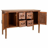 Sideboard Alexandra House Living Brown Pine MDF Wood 80 x 41 x 120 cm-6