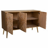 Sideboard Alexandra House Living Brown Paolownia wood 41 x 71 x 120 cm-4