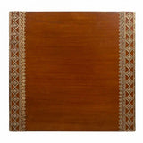 Side table Alexandra House Living Brown Golden 40 x 48 x 42 cm-1