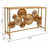 Hall Alexandra House Living Golden Iron 40 x 80 x 120 cm-1