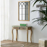 Wall mirror Alexandra House Living Black Metal Fir wood 2 x 90 x 60 cm-6