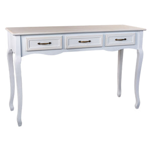 Hall Table with Drawers Alexandra House Living MDF Wood 40 x 78 x 120 cm-0