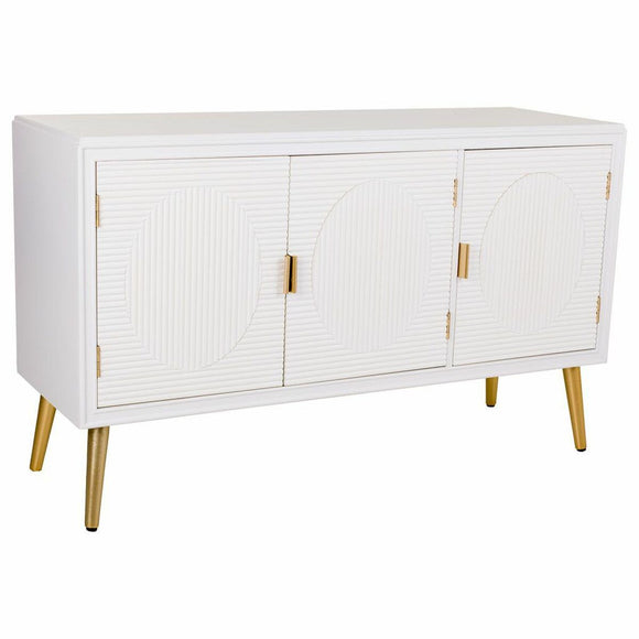 Sideboard Alexandra House Living White Golden MDF Wood 41 x 71 x 120 cm-0