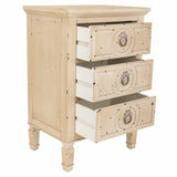 Nightstand Alexandra House Living Beige 32 x 67 x 46 cm-5