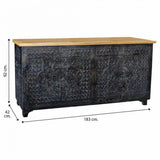 Sideboard Alexandra House Living Mango wood 42 x 92 x 183 cm-1