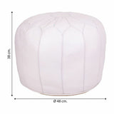 Pouffe Alexandra House Living Leather 38 x 48 x 48 cm-1