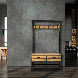 Hall Alexandra House Living Natural Iron Mango wood 40 x 166 x 100 cm-8