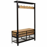 Hall Alexandra House Living Natural Iron Mango wood 40 x 166 x 100 cm-5