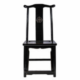 Dining Chair Alexandra House Living Black 42 x 119 x 49 cm-5