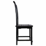 Dining Chair Alexandra House Living Black 42 x 119 x 49 cm-4