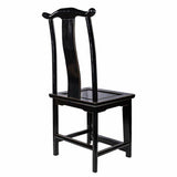 Dining Chair Alexandra House Living Black 42 x 119 x 49 cm-3