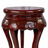 Side table Alexandra House Living Red Elm wood 36 x 55 x 36 cm-4