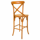 Stool Alexandra House Living Rattan Birch 53 x 116 x 45 cm-5