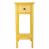 Side table Alexandra House Living Yellow 33 x 78 x 33 cm-6