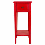 Side table Alexandra House Living Red 33 x 78 x 33 cm-6