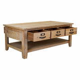 Centre Table Alexandra House Living Brown Fir wood MDF Wood 66 x 48 x 120 cm-6