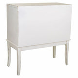 Hall Table with Drawers Alexandra House Living White Fir wood MDF Wood 39 x 90 x 81 cm-4