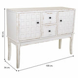 Hall Table with Drawers Alexandra House Living White Fir wood MDF Wood 36 x 82 x 108 cm-1