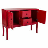 Hall Table with Drawers Alexandra House Living Red Fir wood MDF Wood 36 x 82 x 108 cm-7