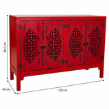 Sideboard Alexandra House Living Red Fir wood MDF Wood 40 x 86 x 120 cm-1