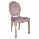 Dining Chair Alexandra House Living Pink 100 % polyester 46 x 96 x 48 cm-0