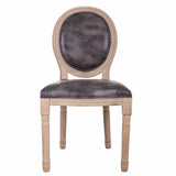 Dining Chair Alexandra House Living Grey 100 % polyester 46 x 96 x 48 cm-6