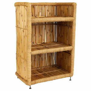 Shelves Alexandra House Living Brown Bamboo Rope 35 x 75 x 51 cm-0