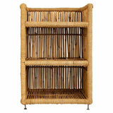 Shelves Alexandra House Living Brown Bamboo Rope 35 x 75 x 51 cm-7