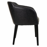 Armchair Alexandra House Living Black 60 x 82 x 62 cm-6