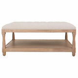 Bench Alexandra House Living Grey Cream 78 x 48 x 110 cm-6