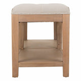 Bench Alexandra House Living Grey Cream 38 x 51 x 150 cm-5