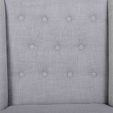 Chair Alexandra House Living Grey 43 x 104 x 54 cm-2