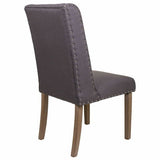 Dining Chair Alexandra House Living Grey 53 x 102 x 53 cm-4