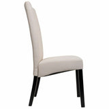 Dining Chair Alexandra House Living Cream 48 x 102 x 49 cm-6