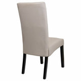 Dining Chair Alexandra House Living Cream 48 x 102 x 49 cm-3