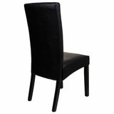 Dining Chair Alexandra House Living Black 48 x 102 x 49 cm-3