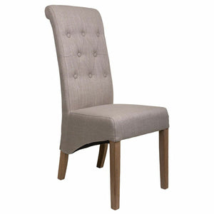 Dining Chair Alexandra House Living Grey 58 x 107 x 44 cm-0