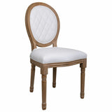 Dining Chair Alexandra House Living White 46 x 96 x 48 cm-0