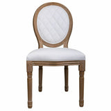 Dining Chair Alexandra House Living White 46 x 96 x 48 cm-5