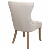 Dining Chair Alexandra House Living Cream 45 x 97 x 52 cm-3