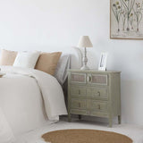 Nightstand Alexandra House Living Green 36 x 70 x 65 cm-8