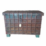 Chest Alexandra House Living Brown Iron Acacia Mango wood 45 x 75 x 145 cm-0