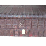 Chest Alexandra House Living Brown Iron Acacia Mango wood 72 x 47 x 130 cm-3