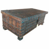 Chest Alexandra House Living Brown Iron Acacia Mango wood 58 x 45 x 117 cm-3