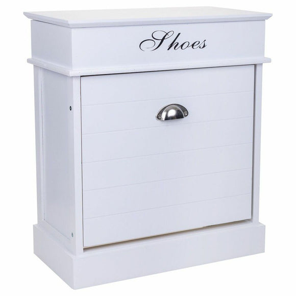 Shoe Rack Alexandra House Living White 28 x 58 x 50 cm 1 drawer-0