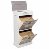 Shoe Rack Alexandra House Living White 28 x 98 x 50 cm 2 drawers-6