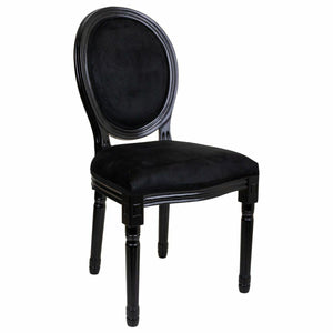 Dining Chair Alexandra House Living Black 46 x 96 x 48 cm-0