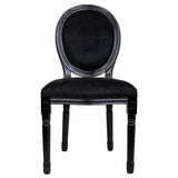 Dining Chair Alexandra House Living Black 46 x 96 x 48 cm-5